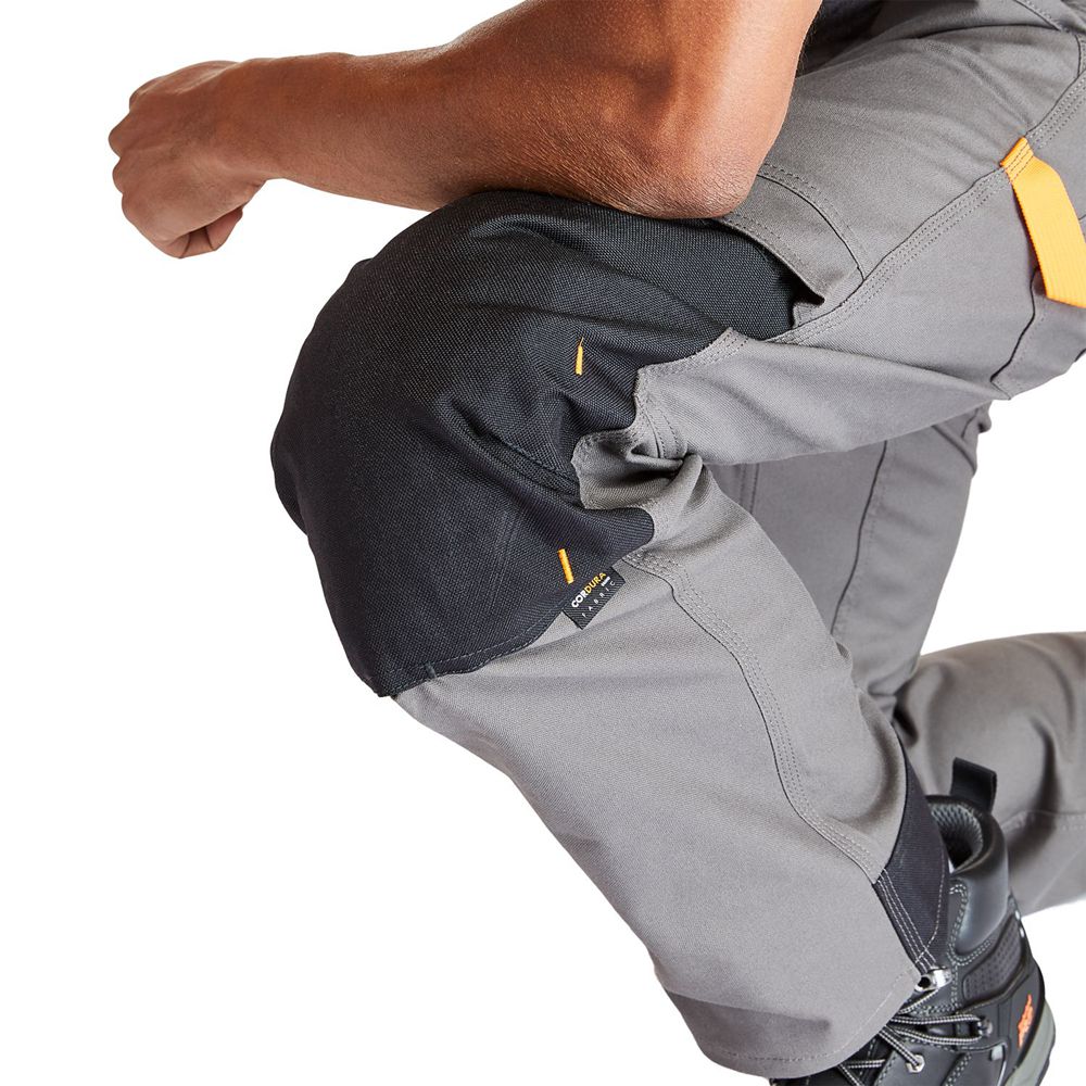 Calça Masculino - Timberland Pro® Work Bender Knee Pad Work - JSEWO2034 - Cinzentas Escuro